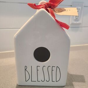 NWT Rae Dunn Blessed Birdhouse